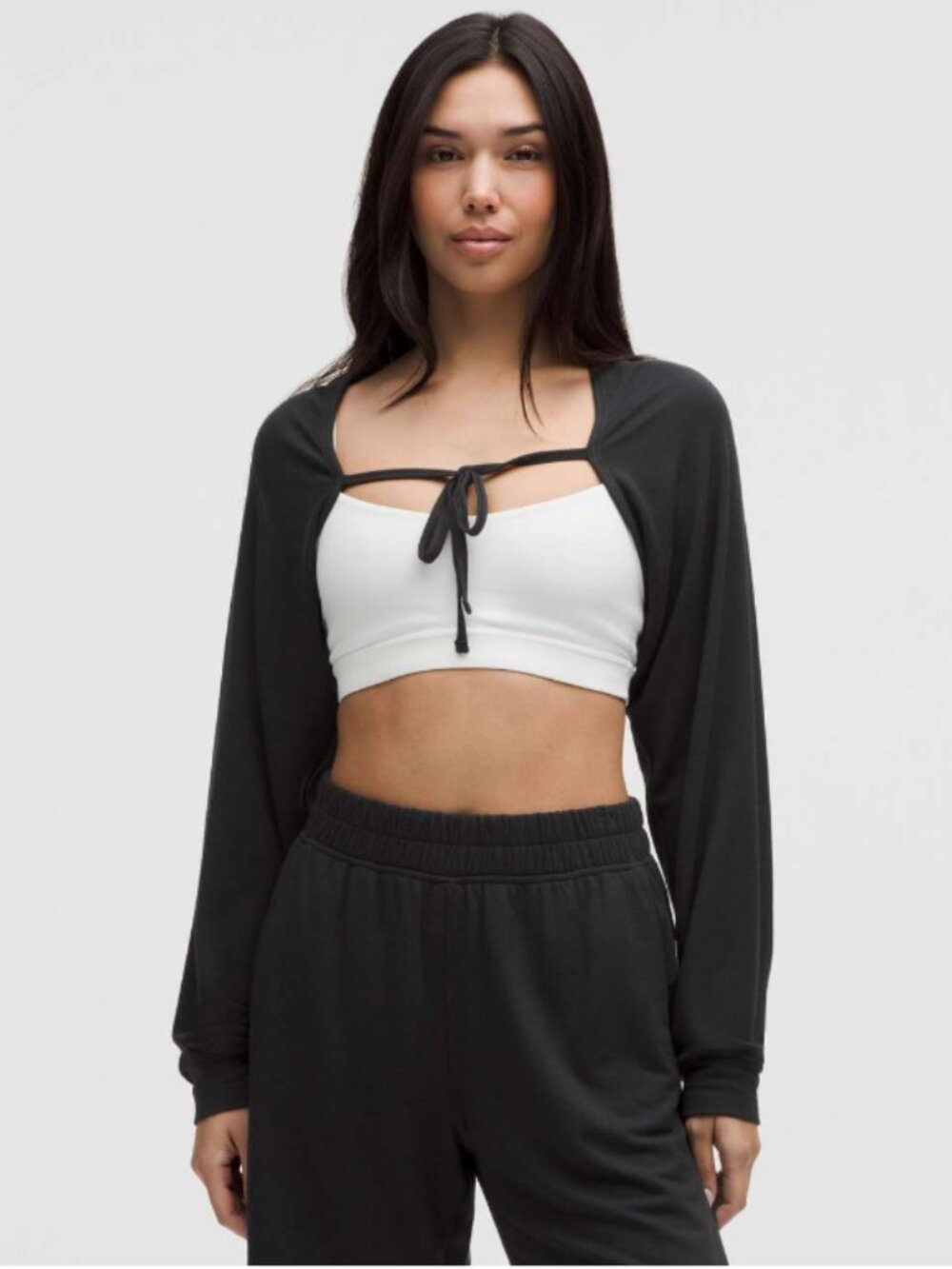 Lululemon BeCalm Shrug (Black, size L)